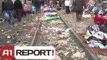 A1 Report - Elbasan, tregtaret rom shesin mbi shinat e hekurudhes