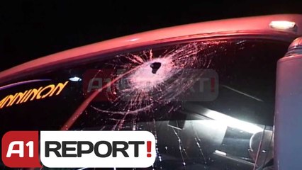 A1 Report - Sulm autobusit Gjirokastër-Janinë Thyhen xhamat, panik tek udhëtarët