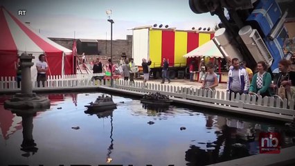 Banksy Opens New "Anti-Theme Park" Dismaland for Five-Week Exhibit