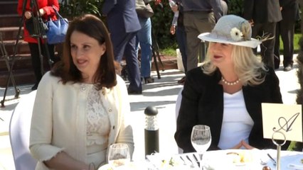 Dita e Verës në oborrin e Presidencës, Zonja e Parë pritje për gratë ambasadore e deputete
