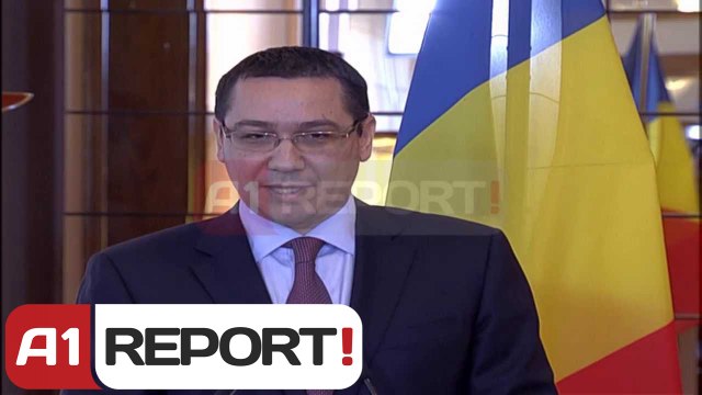 A1 Report - Ponta-Rames: Rumania mbeshtet Shqiperine per marrjen e statusit