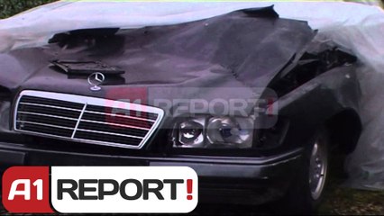 A1 Report - Fushë Krujë, hidhet në erë  makina e policit të komisariatit