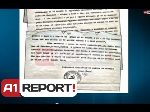 A1 Report - Dokumenti sekret/ Diktatura qe 'frikesohej' nga barsoletat