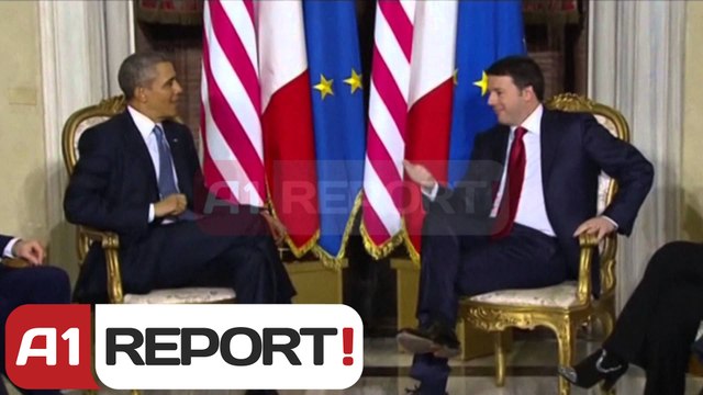A1 Report - Itali, Obama me Renzin: Roli juaj per armet kimike siriane, i madh