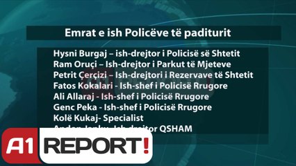 A1 Report - Shperdoruan detyren, MB çon ne Prokurori 20 ish-drejtues policie