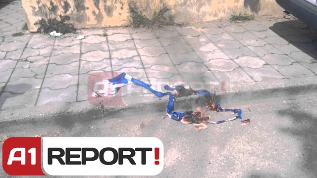 A1 Report - Vrasja e Karelit, digjet flamuri grek prane ambasades ne Tirane