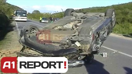 Download Video: A1 Report - Fier, makina perplas motorçikleten nje i vdekur dhe nje i plagosur