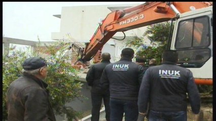 INUK shënjestron një objekt 5-katësh. Dhërmi, shëmbet me shpërthim të telekomanduar