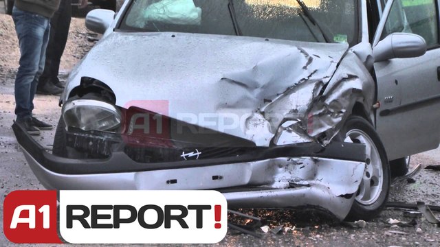 A1 Report - Tiranë, përplasen 2 makina në Mullet, 6 të plagosur rëndë