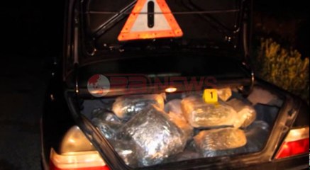 Gjirokastër, në makinë i gjejnë 50 kg drogë, në banesë tritol e armë