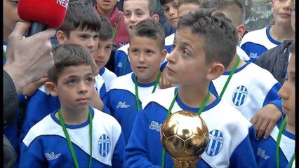 Tirana U11 dhe U13 fiton kupën e Uefa-s. Yldon Ndroqi u shpall golashënuesi më i mirë