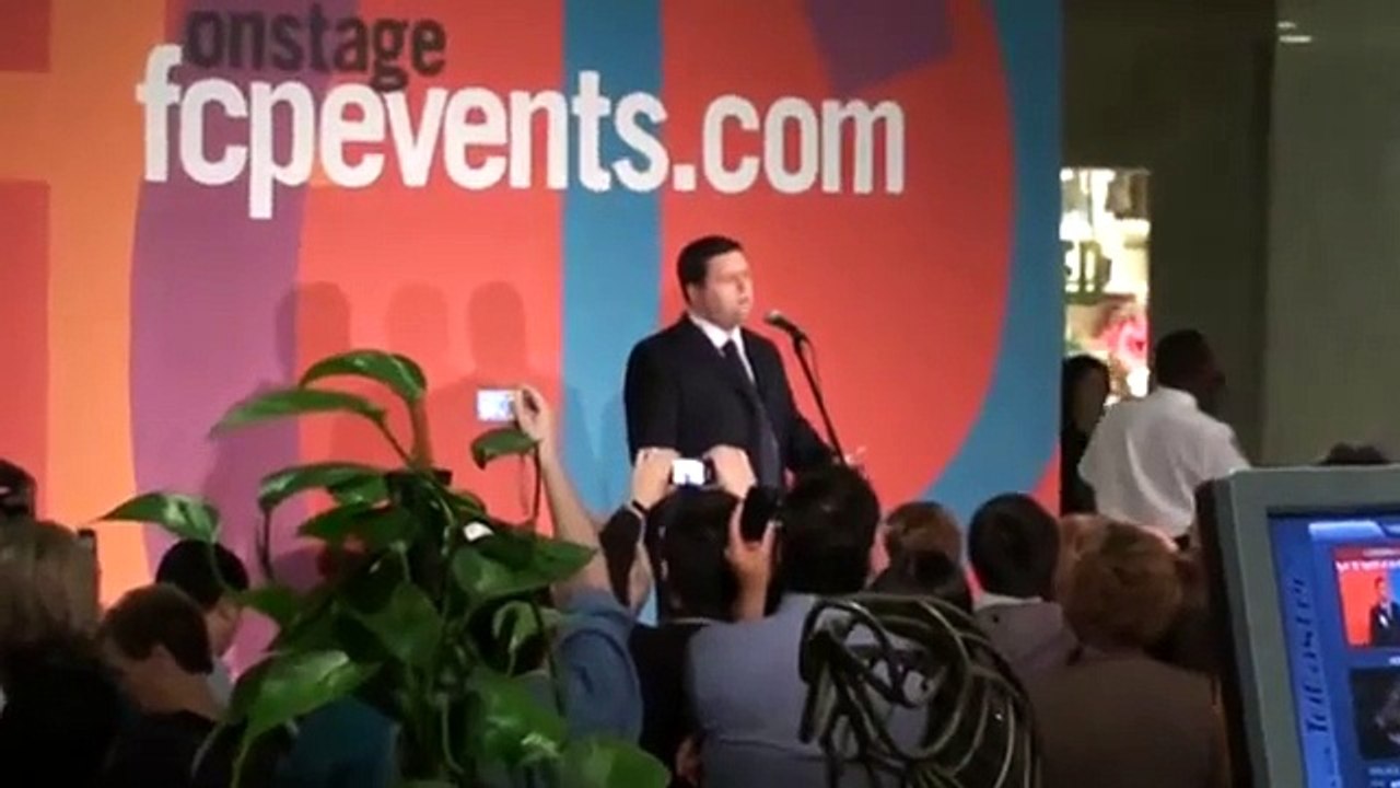 Paul Potts' latest Nessun Dorma - Toronto 29th April 2009