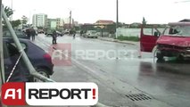 A1 Report - Fushe Kruje, perplasen tre makina, 2 te plagosur rende
