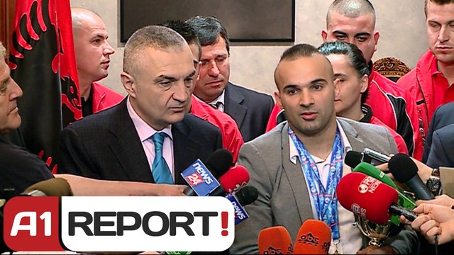 A1 Report - Meta takon kampionin e Europes Erkand Qerimaj