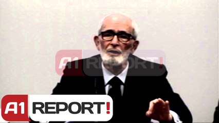 A1 Report- Tirane, Rexhep Qosja promovon botimin e "Ditarit" te pare të tij