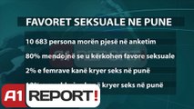 A1 Report - 80% e shqiptareve: Seks e bindje  politike per te fituar 1 vend pune