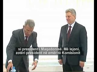 Ivanov merr mandatin e presidentit nga Bedredin Ibrahimi