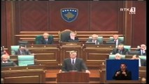 Sot shpërndahet kuvendi i Kosovës. Mblidhet në një seancë të jashtëzakonshme