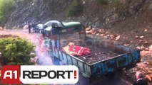 A1 Report -  Mirditë, vret gruan e veten. Trupat iu hidhen mbi kamion