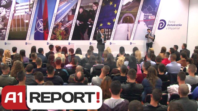 A1 Report - Basha mbledh te rinjte e PD: Kam detyra per ju, droga po fluturon