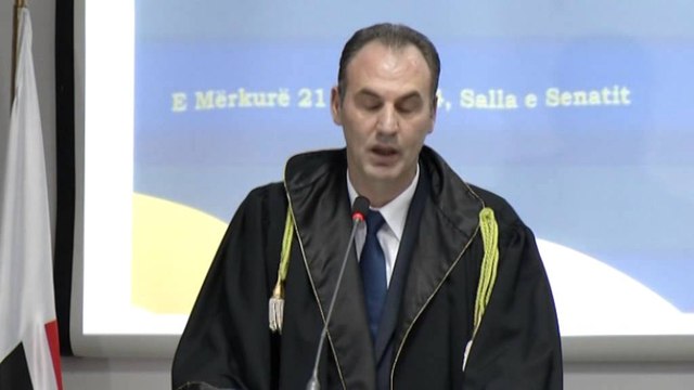 Honoris causas për Fatmir Limajn. UT e vlerëson për rolin e tij në UÇK dhe politikë