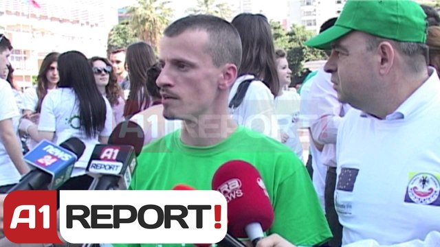 A1 Report - 'Te pastrojme Shqipërine' mberrin ne Durres, te rinjte pastrojne rruget