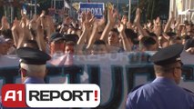 A1 Report - Tifozat e Tiranes kundra Bashes Protestojne para Bashkise