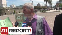 A1 Report - Protesta ne Elbasan, i ati i Flamur Pislit kercenon serish Artan Didin