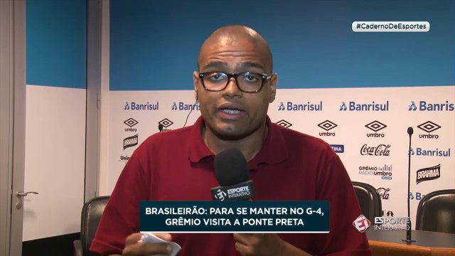 Grêmio enfrenta Ponte e tabu de mais de 30 anos sem vitórias em Campinas