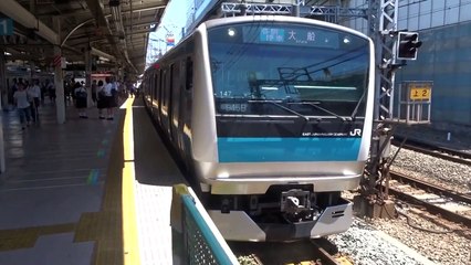 2015/8/6 JR東日本京浜東北･根岸線 各駅停車大船行き E233-1000 横浜駅発車