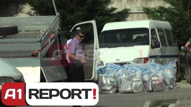 A1 Report - Vlore, sekuestrohen 600 kg kanabis tre trafikantet ne prangat e policise
