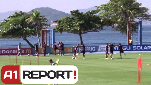 A1 Report - Ekipi anglez fillon stërvitjen për botërorin, në 14 qershor ndeshet me ekipin Italinë