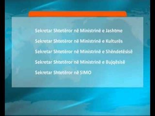 BDI, 4 zv/ministra, 5 sekretarë shtetërorë