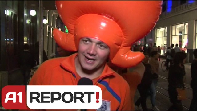 A1 Report - Shperthen festa ne Amsterdam pas fitores 5-1 ndaj Spanjes