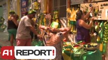 A1 Report - Kupa e Botës dekoron rrugët në Manaus