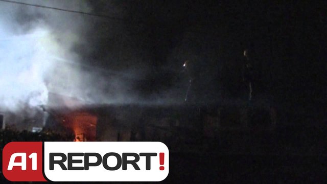 A1 Report - Shkoder, shkrumbohet per here te dyte fabrika e mishit,dëmi 3 mln lekë