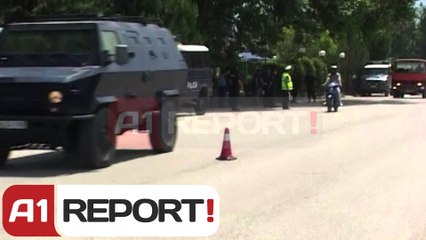 A1 Report - Autoblindat e policisë rrethojnë Lazaratin gati për të ndërhyrë