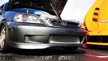 Turbo K24 Civic battles modded 2014 Viper!