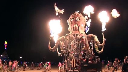 Burning Man 2011  Steampunk Octopus