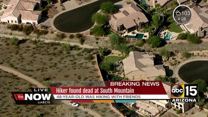Hiker found dead at South Mountain