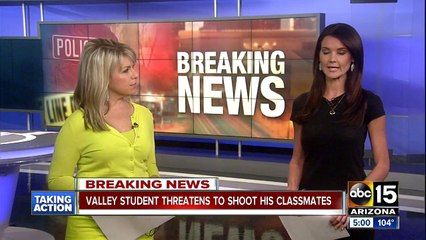 Student told others he wanted to shoot some at Waddell school