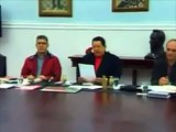 Presidente Hugo Chávez lee carta del Comandante Fidel Castro y presenta libro La nube negra