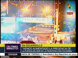 Pdte. Maduro decreta estado de excepción en frontera con Colombia