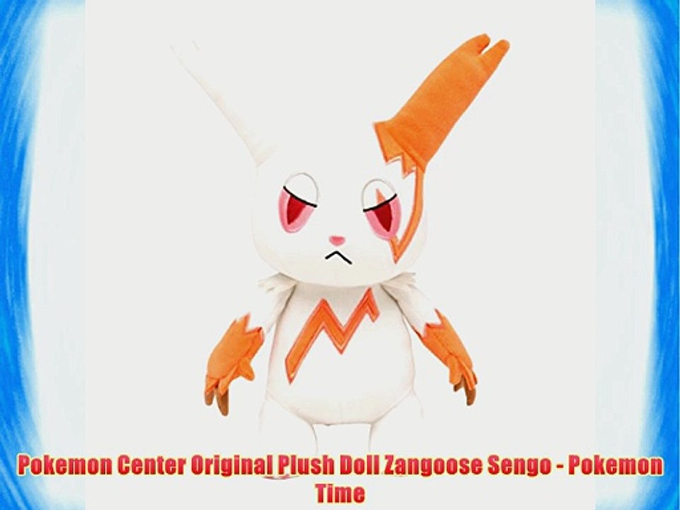 Pokemon Center Original Plush Doll Zangoose Sengo - Pokemon Time