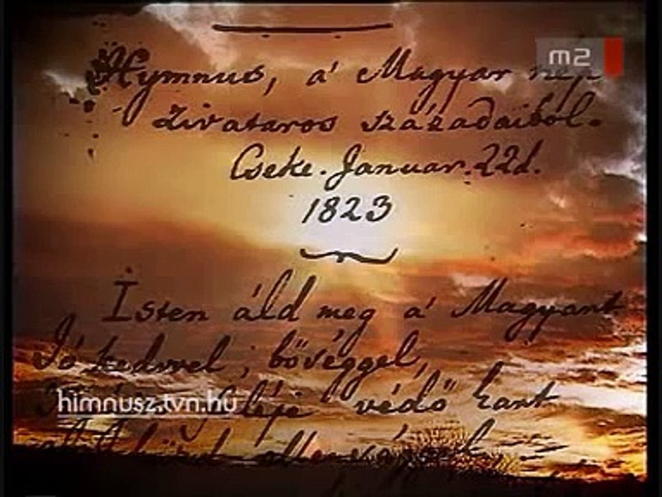 Kölcsey Ferenc: Himnusz / National anthem of Hungary