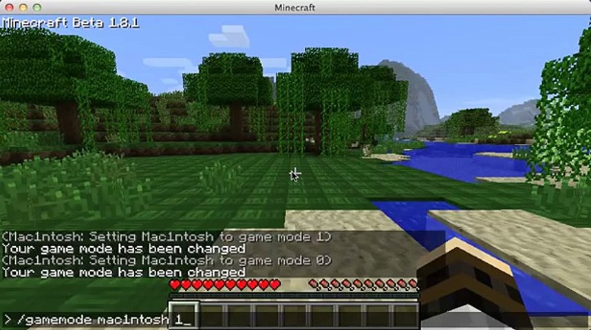 How To Switch Between Creative And Survival Mode On Minecraft Multiplayer Video Dailymotion