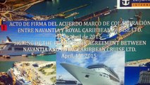 NAVANTIA Reparaciones Cádiz: Firma del acuerdo con Royal Caribbean