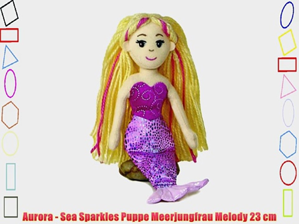 Aurora - Sea Sparkles Puppe Meerjungfrau Melody 23 cm