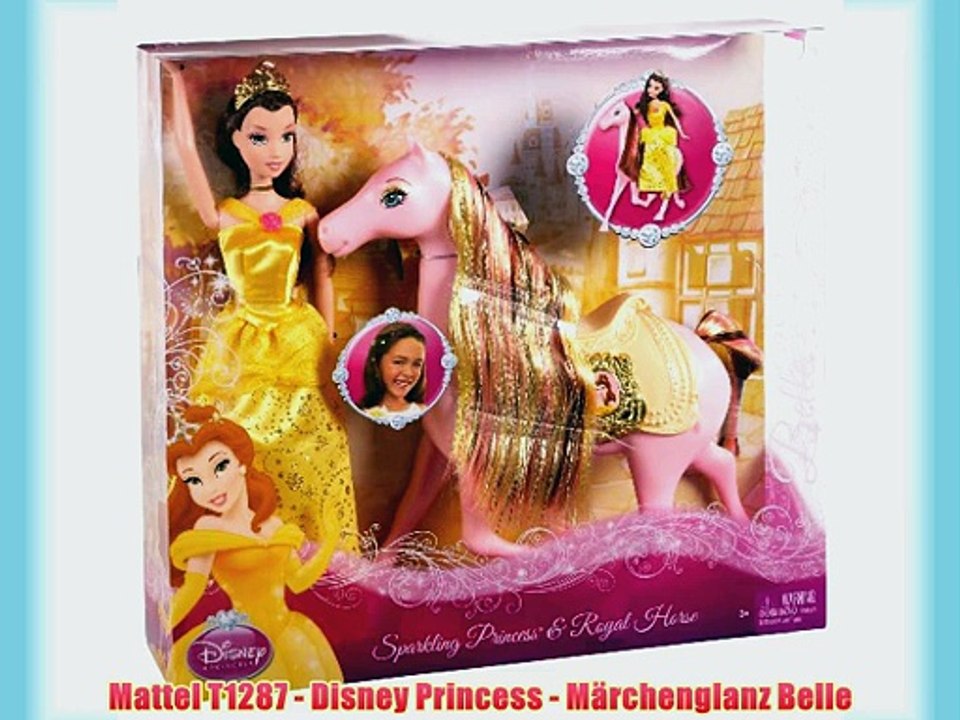 Mattel T1287 - Disney Princess - M?rchenglanz Belle