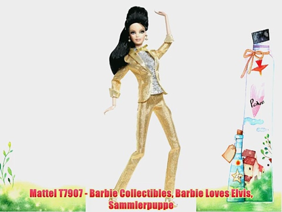 Mattel T7907 - Barbie Collectibles Barbie Loves Elvis Sammlerpuppe